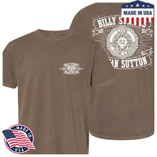 Billy Strings Store Merch Live At The Legion Tee