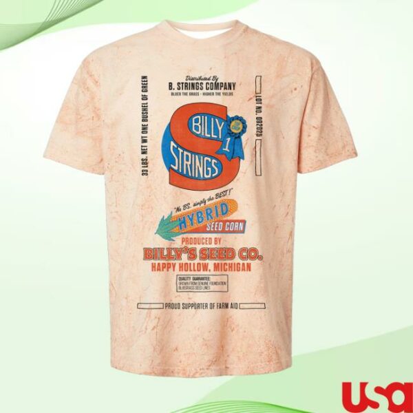 Billy Strings Store Merch Seed Co Tee
