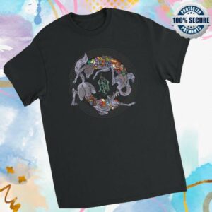 The Un Official Store Merch Wolf Circle Emblem Tee