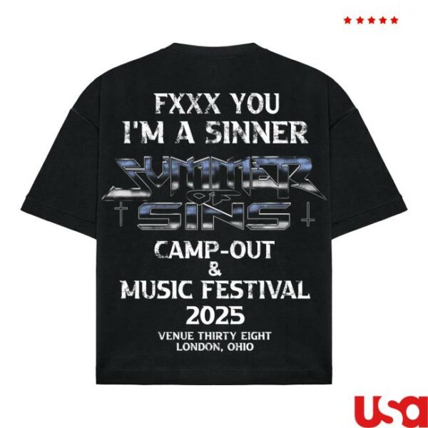 Shopholysinner Store Merch Im A Sinner T-Shirt