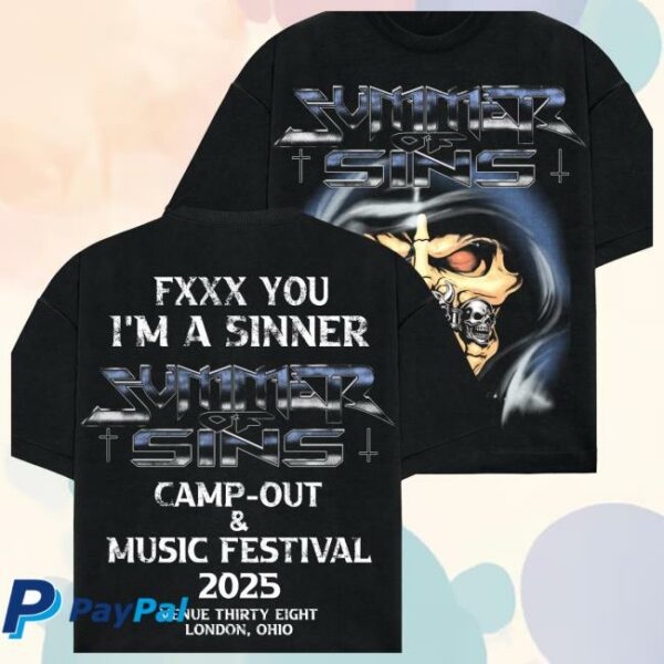Shopholysinner Store Merch Im A Sinner T-Shirt