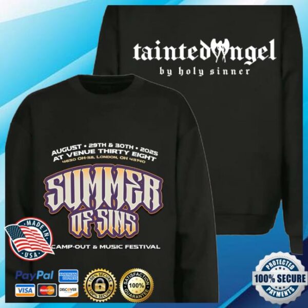 Shopholysinner Store Merch Official Festival Crewneck