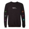kenny nga store merch national gallery of art neon bee fleece sweatshirt