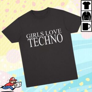 Dirty Hit Store Merch Kelly Lee Owens Girls Love Techno Tee