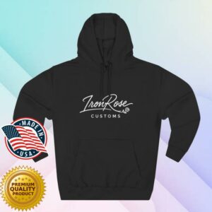 Ironrose Customs Store Merch Wings Of Steel Hoodie