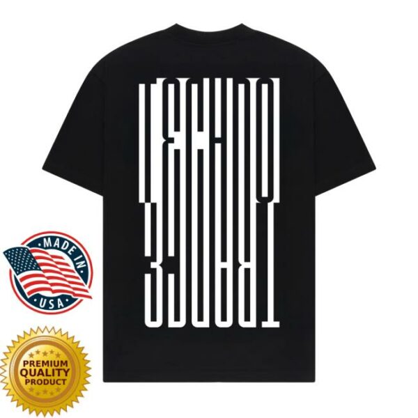 Armada Music Store Merch Techno Trance Black &White T-Shirt