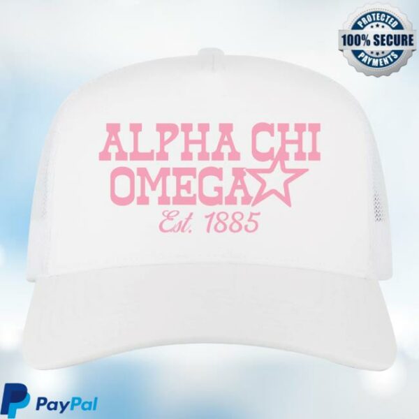 University Tees Store Merch Embroidered Star Sorority Trucker Hat