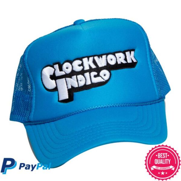 The Glorious Dead Store Merch Clockwork Indigo Trucker Cap