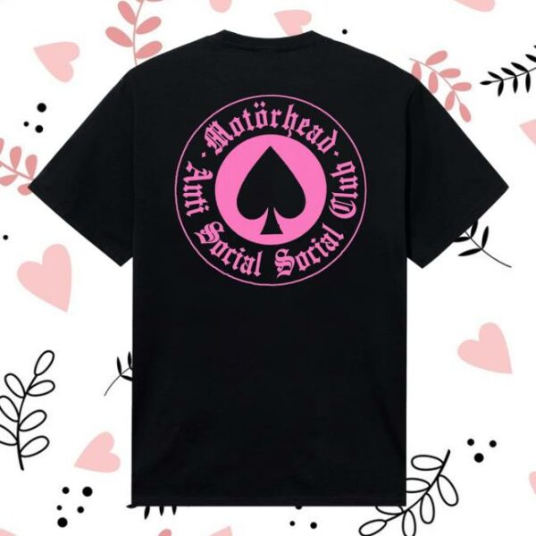 Antisocialsocialclub Store Merch Assc X Motörhead Aces Forever Tees