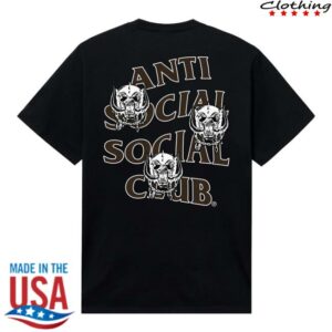 Antisocialsocialclub Store Merch Assc X Motörhead Motor Games Tee