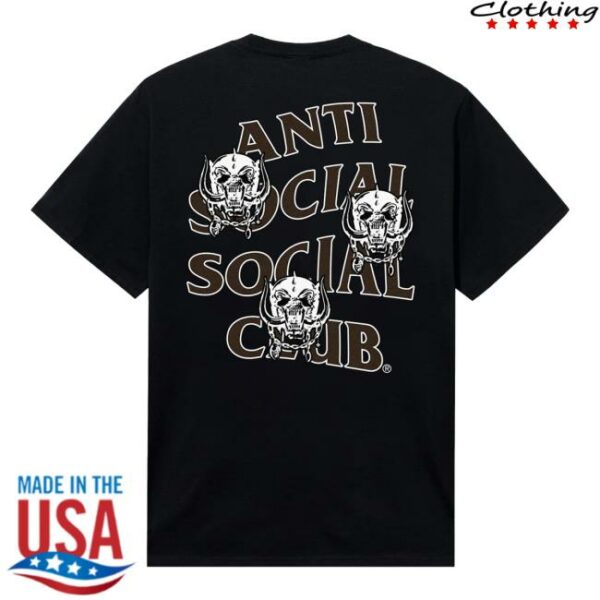 Antisocialsocialclub Store Merch Assc X Motörhead Motor Games Tee