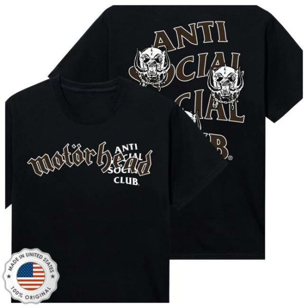 Antisocialsocialclub Store Merch Assc X Motörhead Motor Games Tee