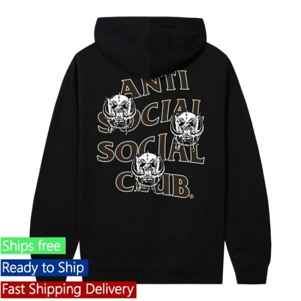 Antisocialsocialclub Store Merch Assc X Motörhead Motor Games Hoodie