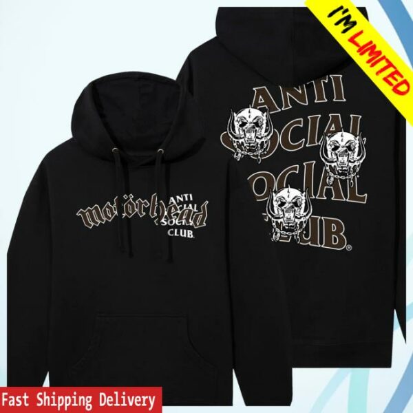 Antisocialsocialclub Store Merch Assc X Motörhead Motor Games Hoodie