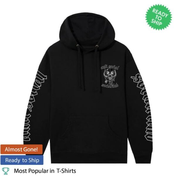 Antisocialsocialclub Store Merch Assc X Motörhead Social Pig Hoodie