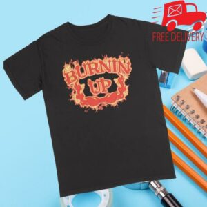 Jonas Brothers Store Merch Burnin Up Shirt