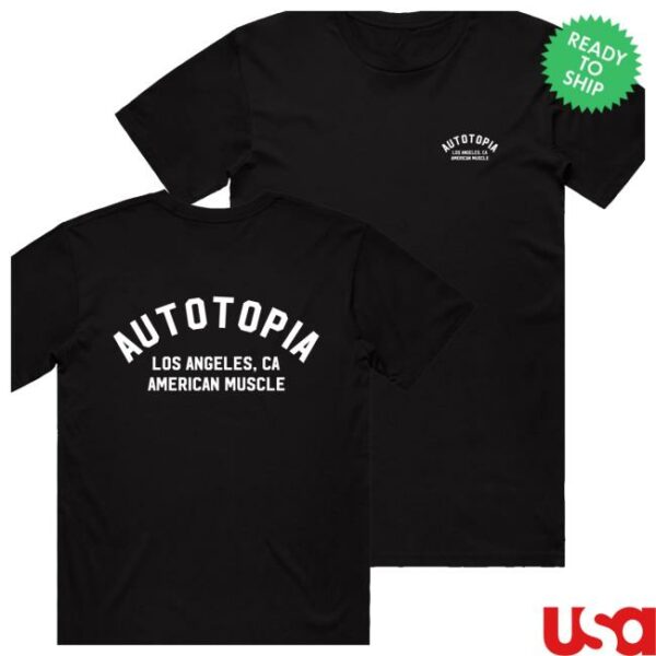 Atla Merch Store Black Staple T Shirt