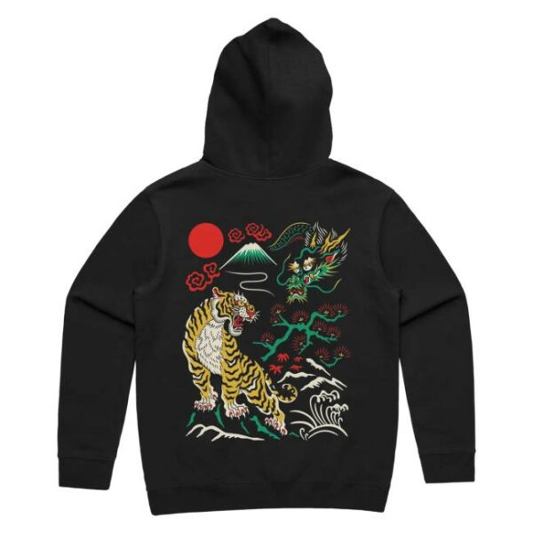 Hobo Jack Store Merch Hitoshī Heavy Black Hoodie