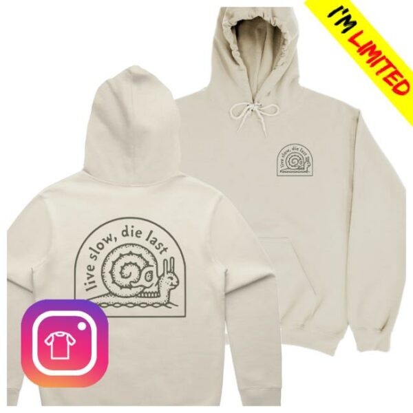 Hobo Jack Store Merch Live Slow, Die Last Heavy Hoodie