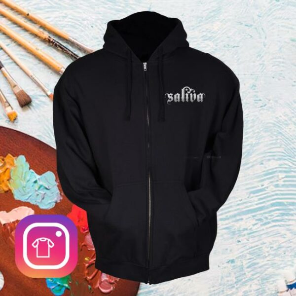 Saliva Horizon Store Merch Retold Zip Hoodie