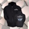 kenny saliva horizon store merch retold zip hoodie