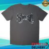 kenny cool store merch ghost chrome logo grucifix outline t shirt