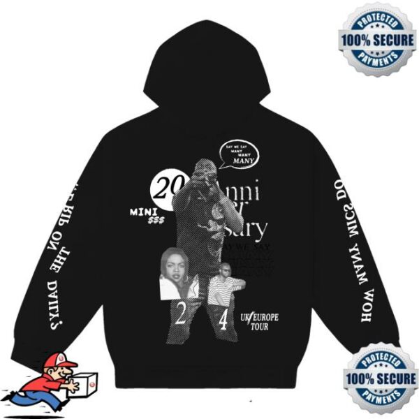 Ms. Lauryn Hill Store Merch Clef Tour Hoodie