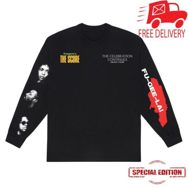 Ms. Lauryn Hill Store Merch Fugees Tour The Score Long Sleeve Tee