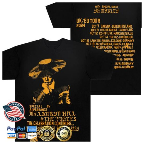 Ms. Lauryn Hill Store Merch Mystique Icon Tour Tee