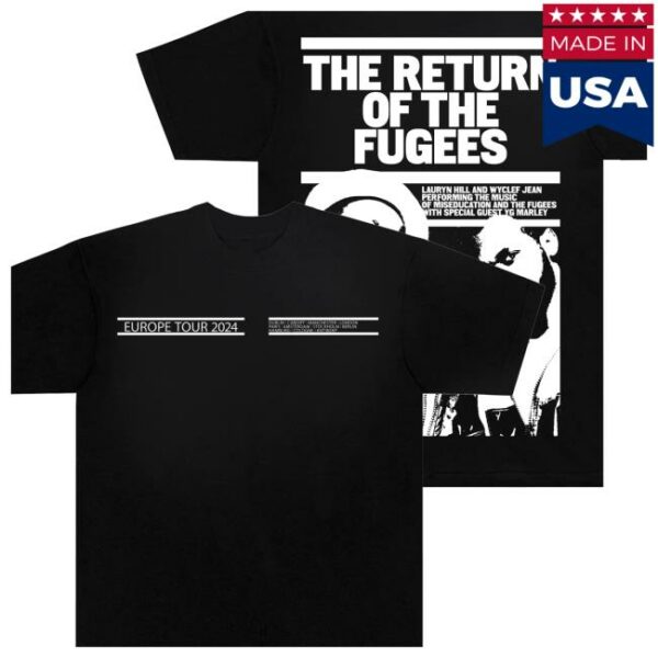 Ms. Lauryn Hill Store Merch Return Of The Fugees Tour Tee