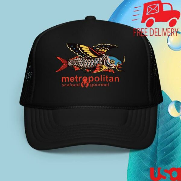 Metro Seafood Store Merch Flying Fish Hat