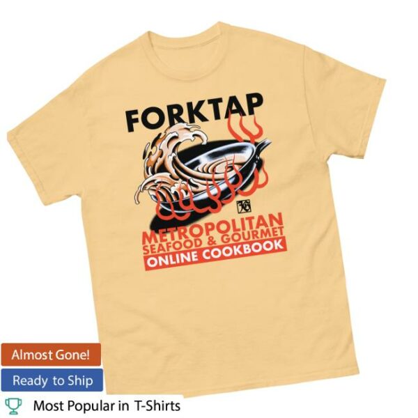 Metro Seafood Store Merch Fork Tap Tee