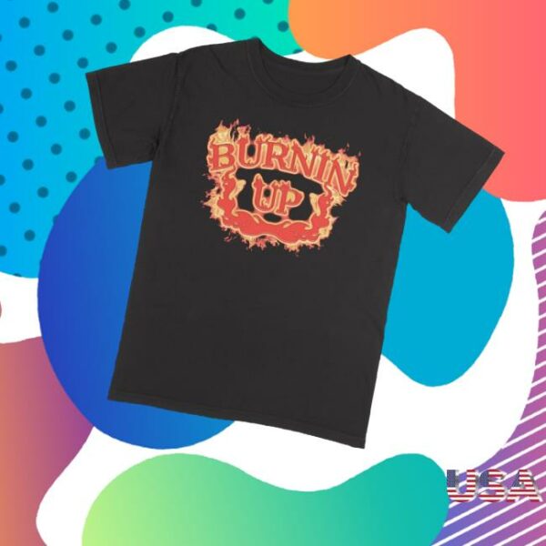 Jonas Brothers Merch Store Burnin Up Vintage Flames Shirt