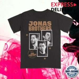 Jonas Brothers Merch Store Stamp Shirt