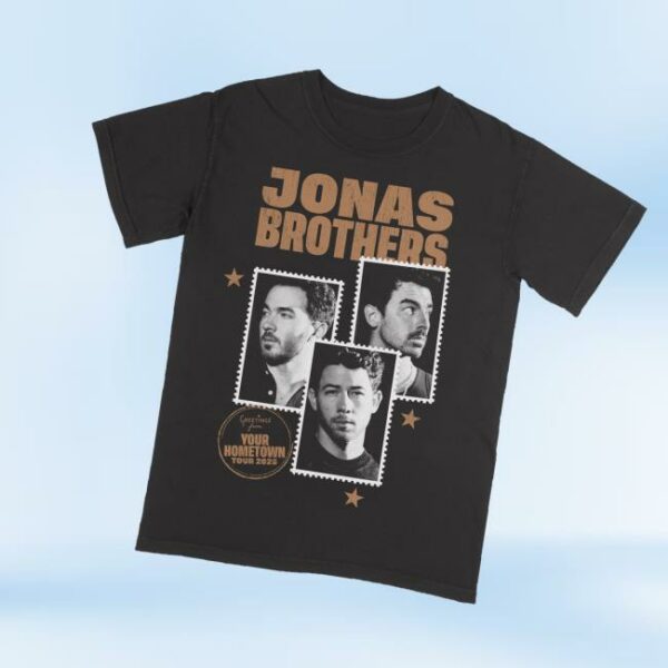 Jonas Brothers Merch Store Stamp Shirt