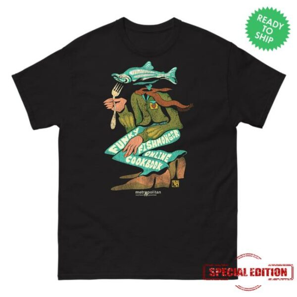 Metro Seafood Store Merch Vintage Fishman Tee