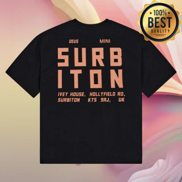 Deuscustoms Store Merch Surbiton Address Tee