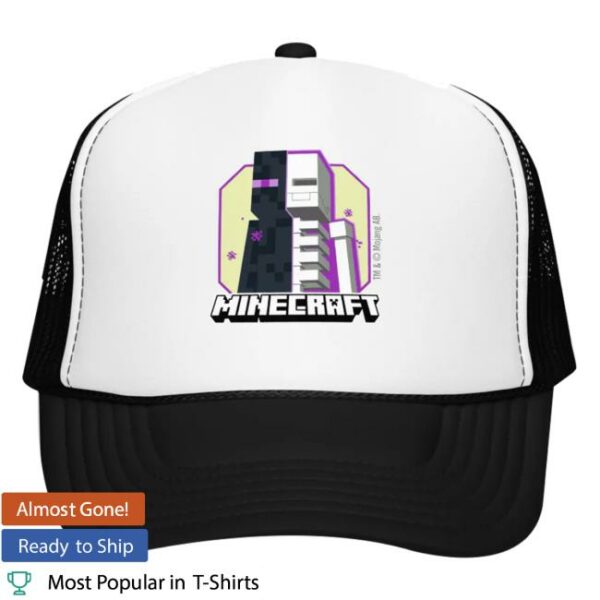 Minecraft Shop Store Minecraft Enderman Skeleton Trucker Hat