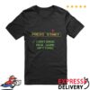 kenny Retro Games Merch Store Press Start Menu T Shirt