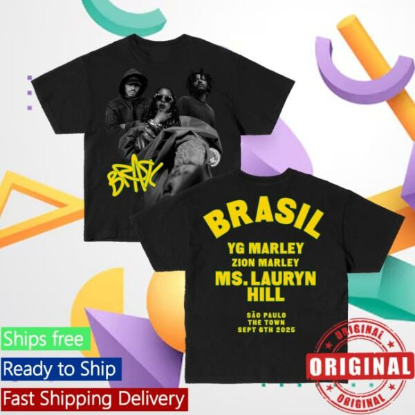 Ms Lauryn Hill Merch Store Trio Black Tee