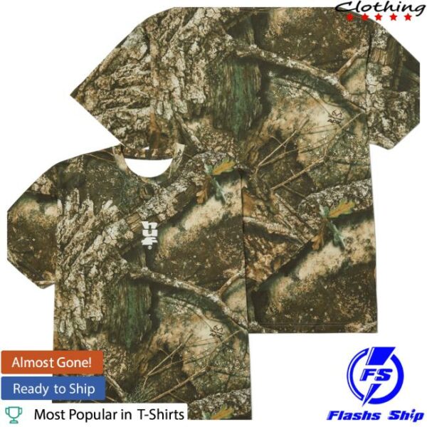 Hufworldwide Store Merch Realtree Megablast T-Shirt