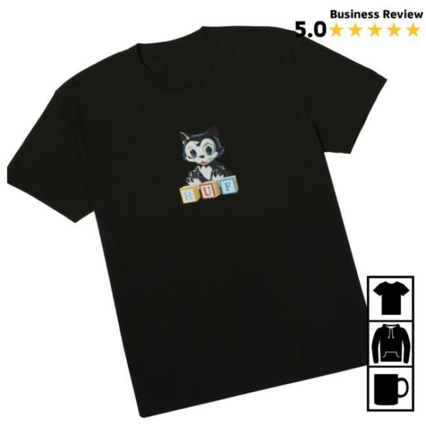 Hufworldwide Store Merch Blocks T-Shirt