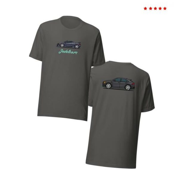 Jedel Cars Merch Store Jedelcars 720S And Rsq8 Grey T-Shirt