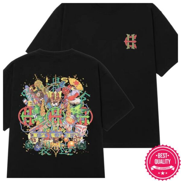 Hufworldwide Store Merch Huf X Evisen Allstar T-Shirt