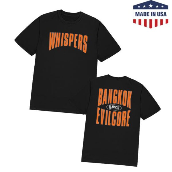 Armada Merch Store Whispers Bangkok Evilcore Tee