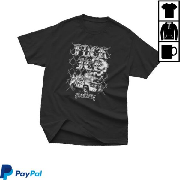 Desmadreworld Merch Store Fuck Ice Tee