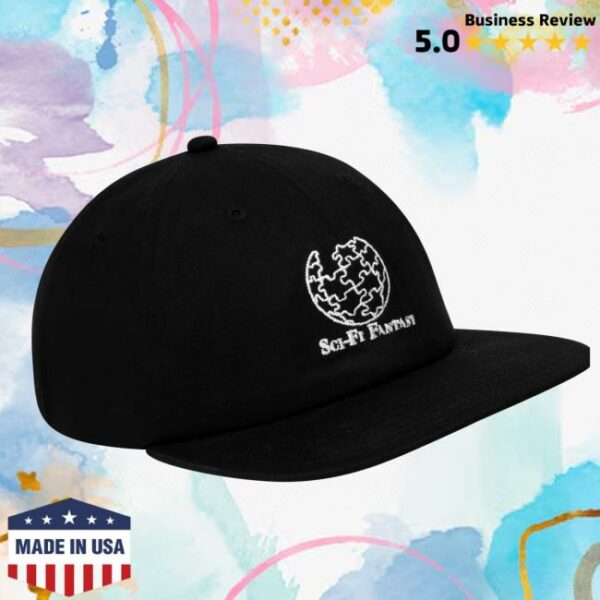 Antithesis Store Merch Sci-Fi Fantasy Puzzle Globe Black Hat