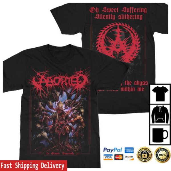 Indiemerchstore Aborted La Grande Mascarade T-Shirts