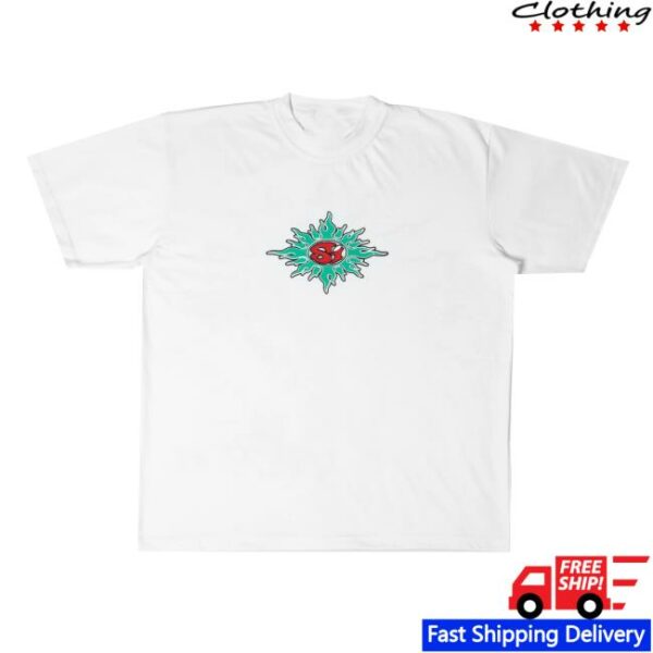 Sampleind Store Merch Smpl Sun White Tee
