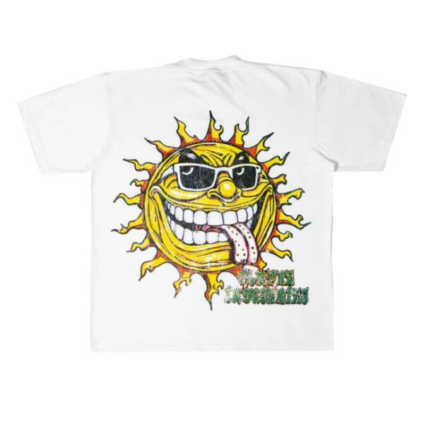 Sampleind Store Merch Smpl Sun White Tee